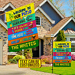 8VT. Welcom To Our Patio flag mk2