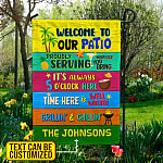 8VT. Welcom To Our Patio flag mk3