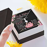 To My Mother From Daughter In My Eyes There Is No One That Can Equal Your Beauty Alluring Beauty Necklace