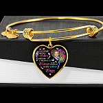 Personalized Photo Strongest Woman To Be A Mom Of Son With Wings Heart Pendant Necklace - Son With Wings Gift