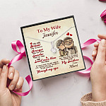 Personalized To My Wife You Are Braver Than You Believe Alluring Beauty Pendant Necklace - Gift For Wife