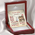 Personalized To My Wife You Are Braver Than You Believe Alluring Beauty Pendant Necklace - Gift For Wife