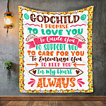 3HP. Godchild Blanket Mockup 2