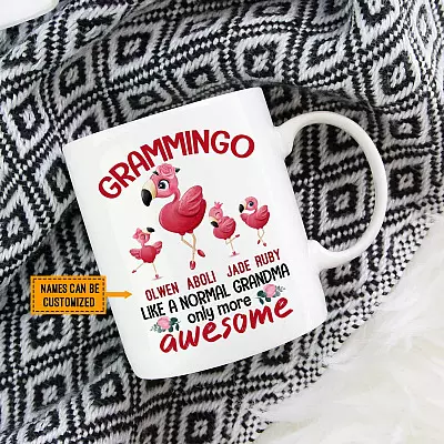 Personalized Grammingo Like Normal Grandma But More Awesome Coffee Mug - Water Bottle - Color Changing Mug