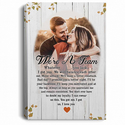 0.75'' Framed Canvas