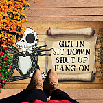 5LV. Get In Sit Down doormat Doormat mockup 7