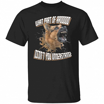 What Part Of Arooooo D, Black, Unisex T-Shirt