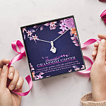 To My Beautiful Granddaughter I Squeezed This Necklace Really Tight and Fill With My Love Alluring Beauty Necklace