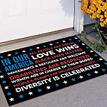 1NH. In Our America (5) Doormat mockup 11