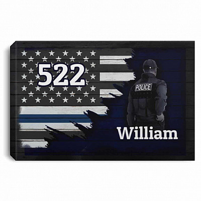 0.75'' Framed Canvas