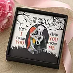 So Many In The Darkness Yet I Found You And You Found Me Double Hearts Necklace