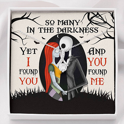 So Many In The Darkness Yet I Found You And You Found Me Alluring Beauty Necklace - Alluring Beauty Necklace