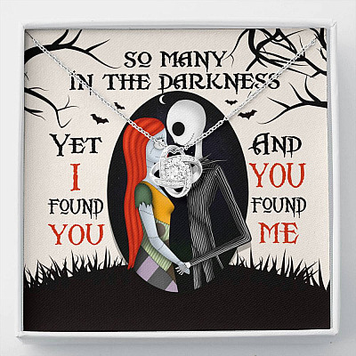 So Many In The Darkness Yet I Found You And You Found Me Love Knot Necklace - Love Knot Necklace