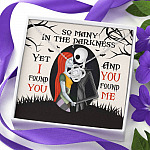 So Many In The Darkness Yet I Found You And You Found Me Love Knot Necklace So Many In The Darkness Yet I Found You And You Found Me Love Knot Necklace