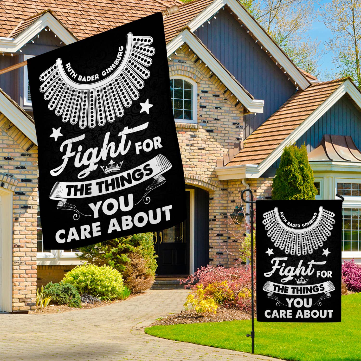 2NH. Fight For_30x40 Garden & House Mockup 3