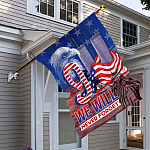 7VT. 9 11 We Will Never Forget House Flag Mockup 6