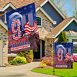 7VT. 9 11 We Will Never Forget Garden & House Mockup 3