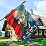 30X40 House Flag Mockup 5