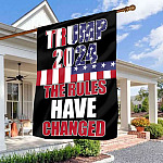 4KNG. Trump 2024 30x40_1 House Flag Mockup 3