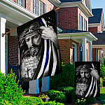 1O. Don't Be Afraid-30x40-side1 Garden & House Mockup 2