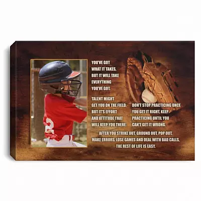 0.75'' Framed Canvas