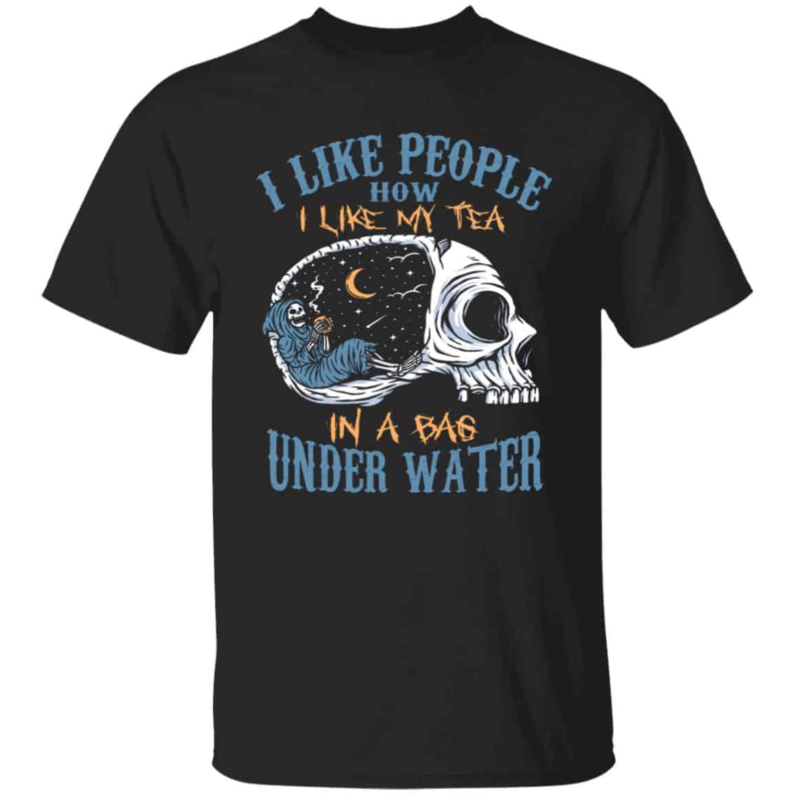 Grim Reaper I Like Tshirt, Black, Unisex T-Shirt