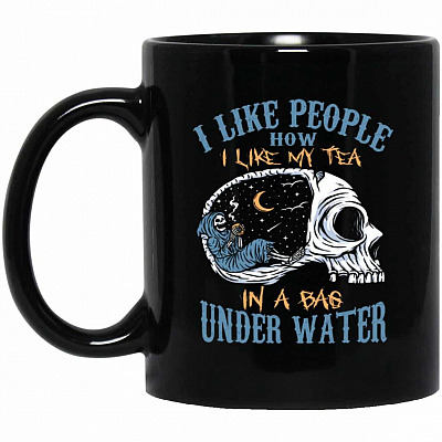 11 oz. Black Mug