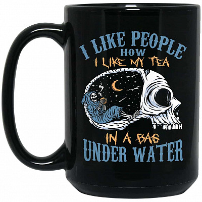 15 oz. Black Mug