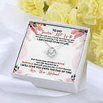 To My Smokin' Hot Wife The Day I Met You I Found My Missing Piece From Husband Love Knot Necklace