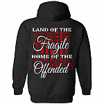 Land Of The Fragile Hoodie, Black, Hoodie Land Of The Fragile Hoodie, Black, Hoodie