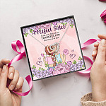 A Perfect Sister I Am Not But So Thankful For The One I've Got Interlocking Hearts Pendant Necklace