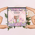 A Perfect Sister I Am Not But So Thankful For The One I've Got Interlocking Hearts Pendant Necklace