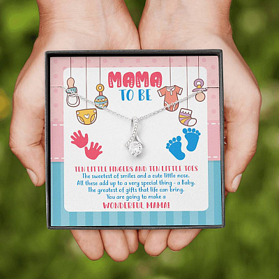 Mama To Be You Are Going To Make A Wonderful Mama Alluring Beauty Necklace - Mother's Day Gift for New Mom