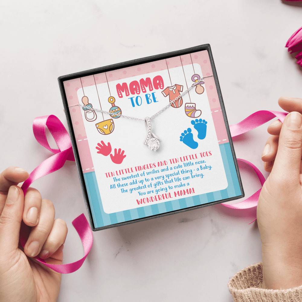 Mama To Be You Are Going To Make A Wonderful Mama Alluring Beauty Necklace - Mother's Day Gift for New Mom
