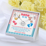 Mama To Be You Are Going To Make A Wonderful Mama Love Knot Necklace - Mother's Day Gift for New Mom