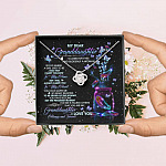 My Dear Granddaughter I Love You Always And Forever Love Knot Necklace - Cute Granddaughter Gifts My Dear Granddaughter I Love You Always And Forever Love Knot Necklace - Cute Granddaughter Gifts