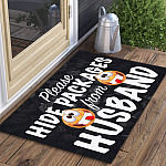 4O. Hide Packages Husband Doormat Mockup 3