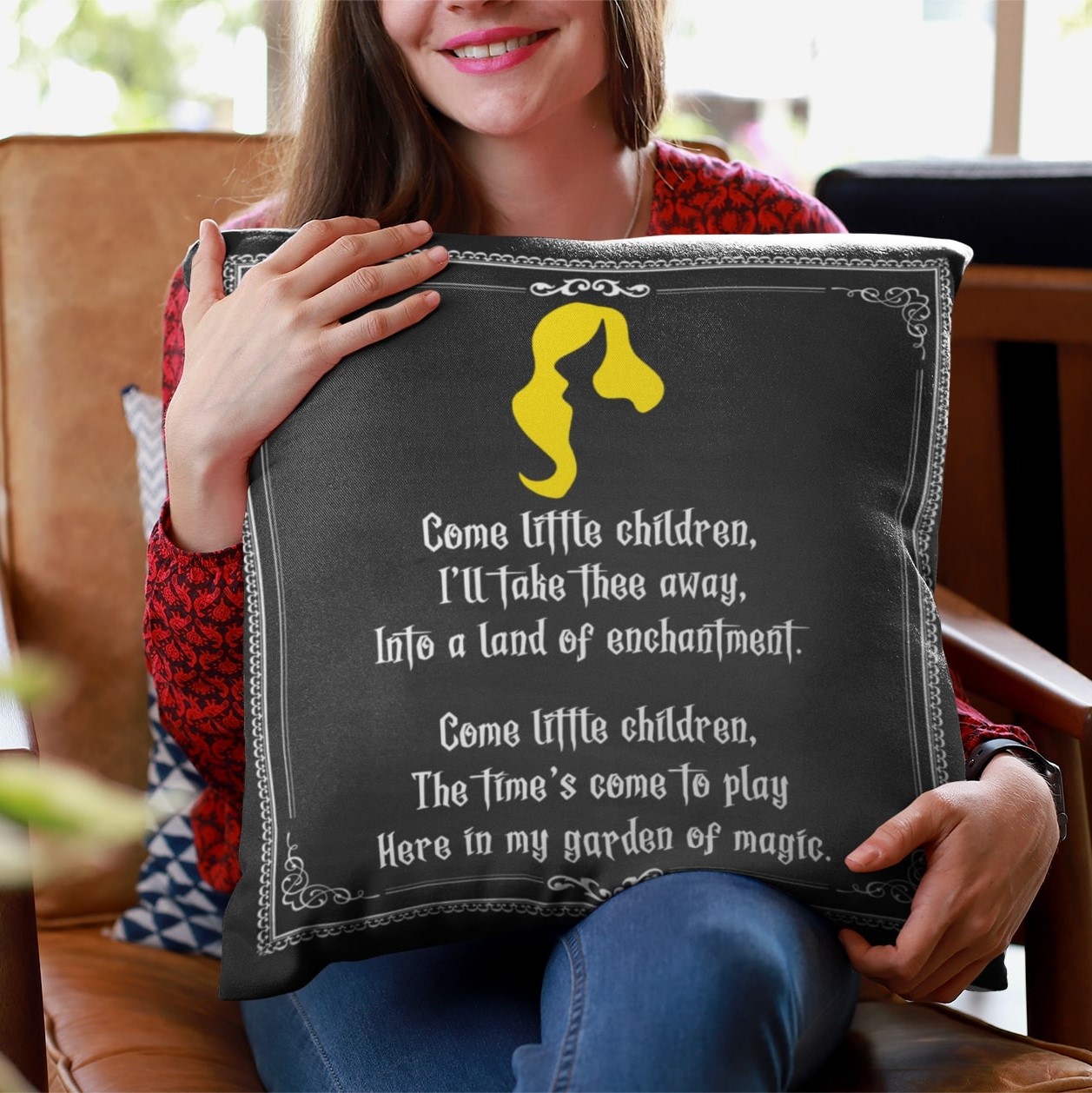 3. Come Little Children Pillow (1)-mk2