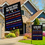4KT. In This House Biden Stole Election 30x40 Garden & House Mockup 3