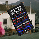 4KT. In This House Biden Stole Election 30x40 House Flag Mockup 4