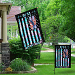 1O. 911 Never Forget-30x40 side1 Garden & House Mockup 1