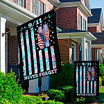 1O. 911 Never Forget-30x40 side1 Garden & House Mockup 2