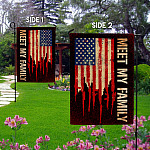 Meet My Family Gun Flag 2