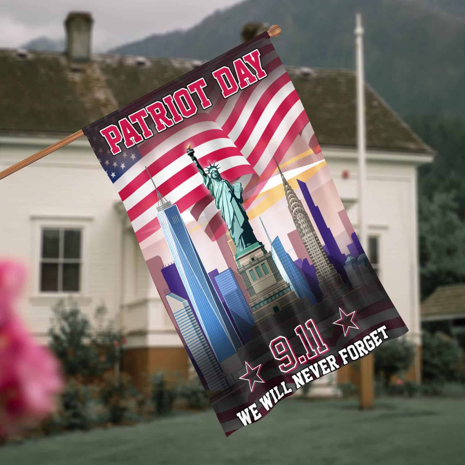 30x40 - s1 House Flag Mockup 4