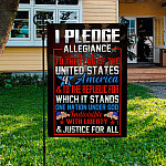 2VT. I Pledge Allegiance Of The US Garden Flag Mockup 3