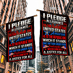 2VT. I Pledge Allegiance Of The US House Flag Mockup 2 Side-1