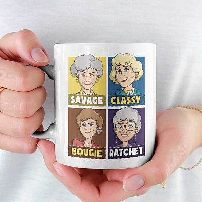 Golden Savage Classy Bougie Rachet Coffee Mug - Beer Stein - Water Bottle - Color Changing Mug