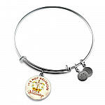 Jesus It's Not a Religion It's a Relationship Christian Cross Circle Pendant Necklace - Bangle