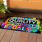 2NH. Fear Equality doormat Doormat Mockup 1