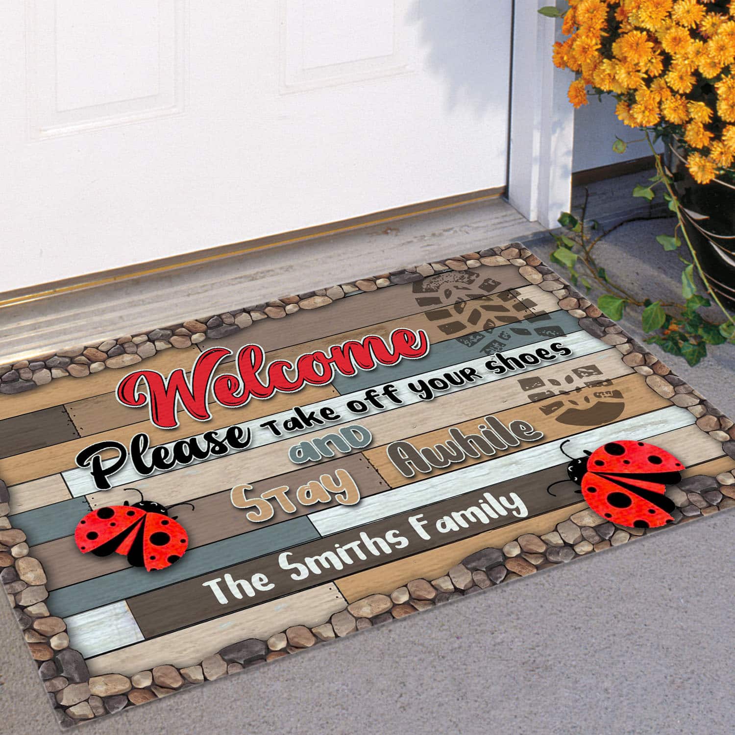 6O. Take Off Your Shoes-Sample Design Doormat Mockup 11